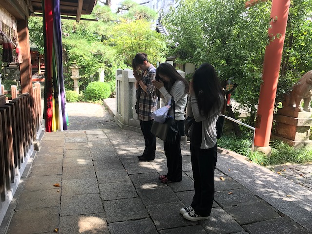 神社参り　奈良店